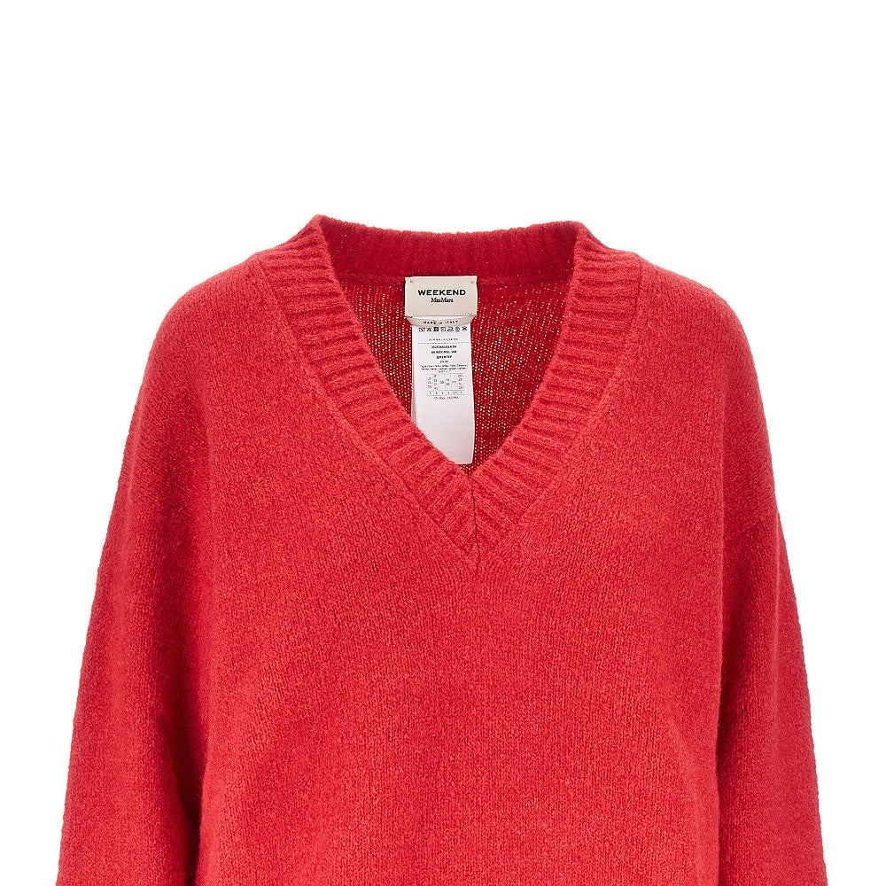 Pullover in maglia di misto alpaca