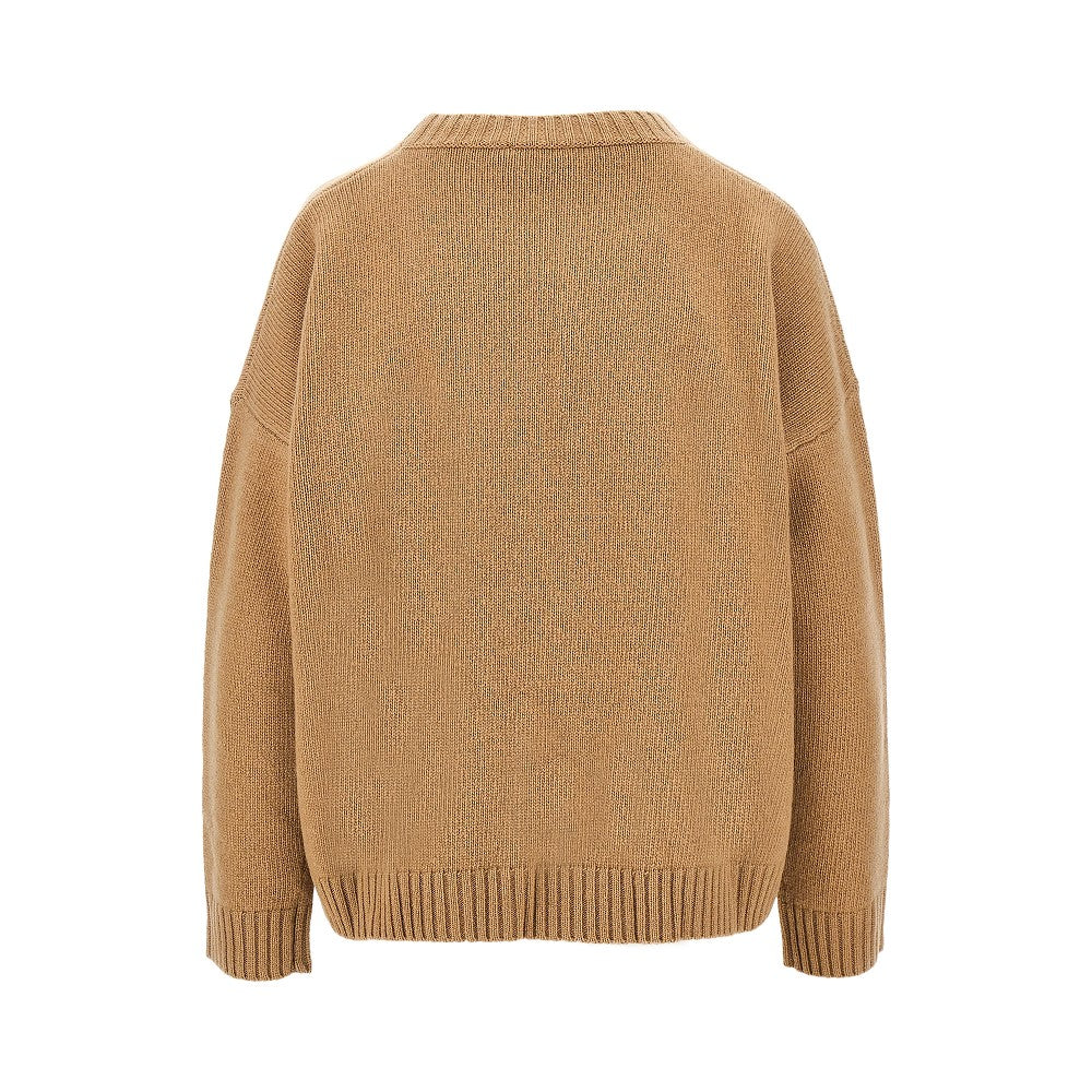Pullover ampio in lana
