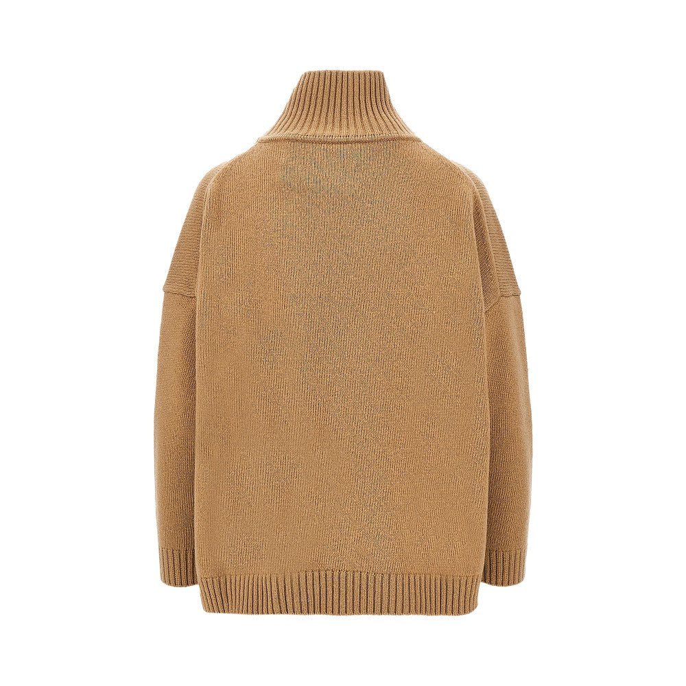 Pullover in maglia di lana vergine