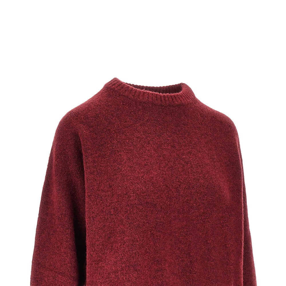 Alpaca wool-blend knitted sweater