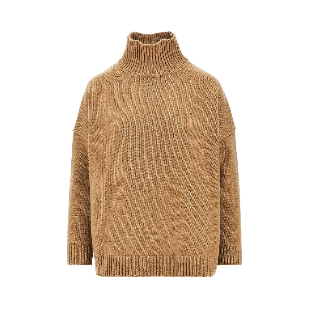 Pullover in maglia di lana vergine