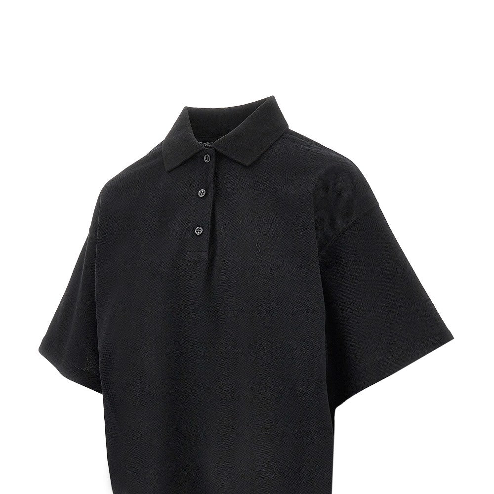 Polo Boxy Fit in piquet