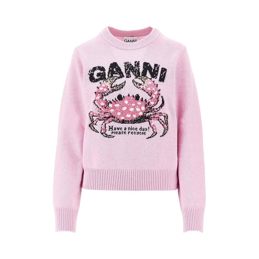 'Crab' wool-blend sweater