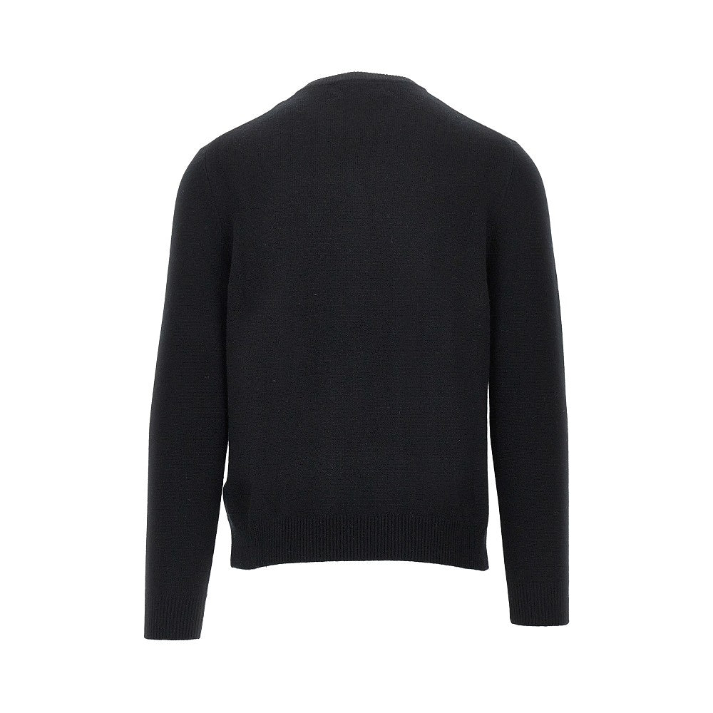 Cashmere lozenge sweater