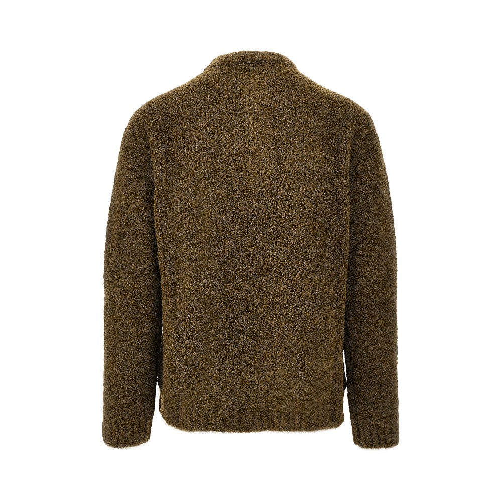 Bouclé alpaca blend sweater