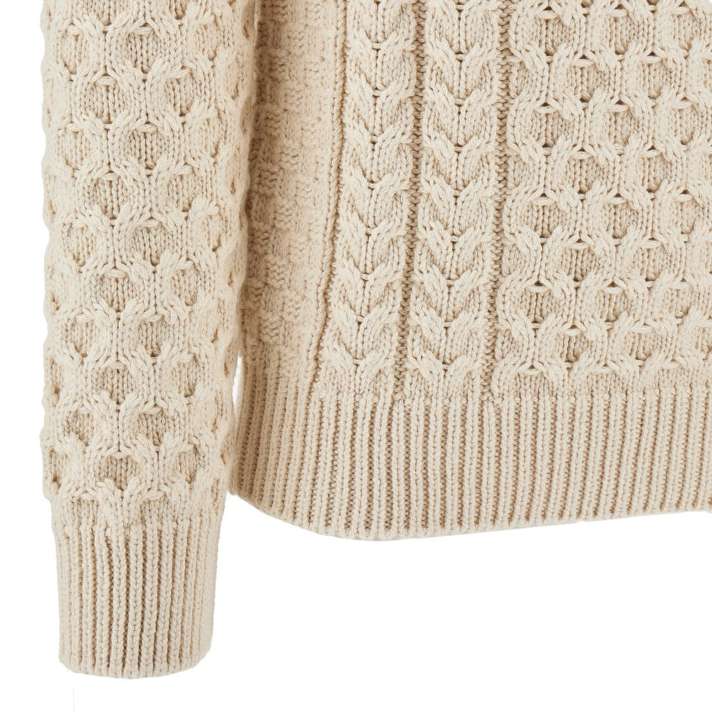 Cotton-blend 4G sweater