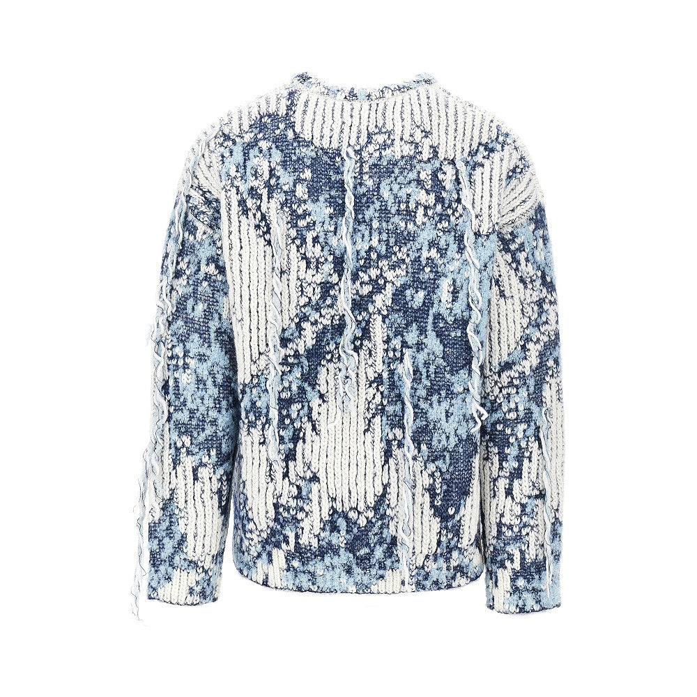 Wool-blend crewneck sweater
