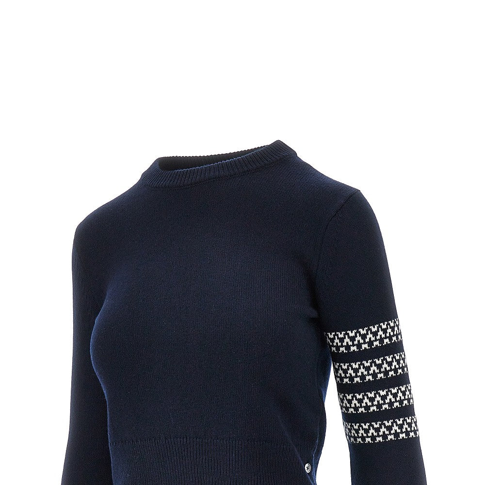 Hector intarsia wool sweater