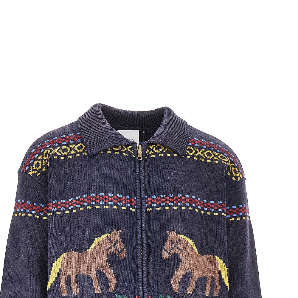 'Isles' cotton-blend cardigan