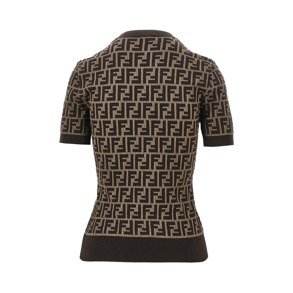 T-shirt in maglia FF
