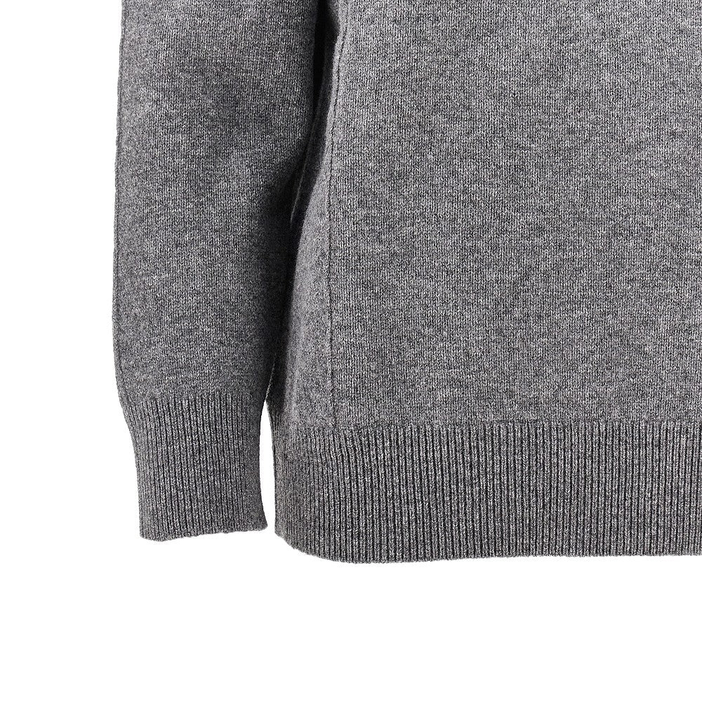 Cashmere-blend V-neck sweater
