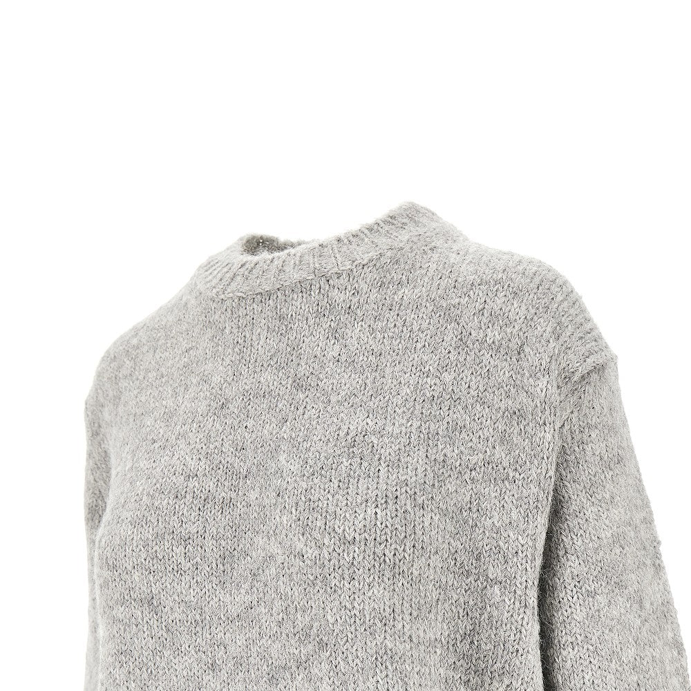 Alpaca-blend crewneck sweater