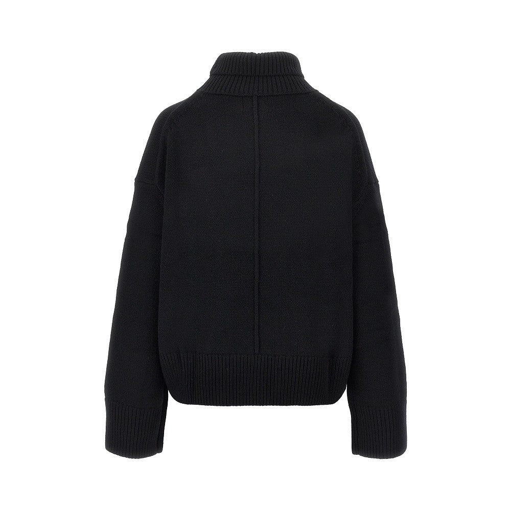 Pullover a collo alto in cachemire 'Jonah'