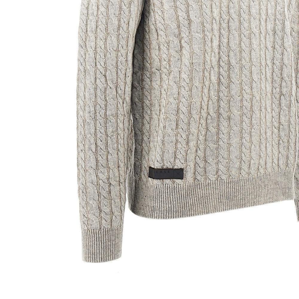 Vanisé cable knit crewneck sweater