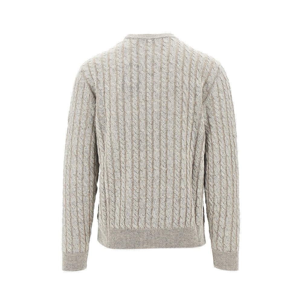 Vanisé cable knit crewneck sweater