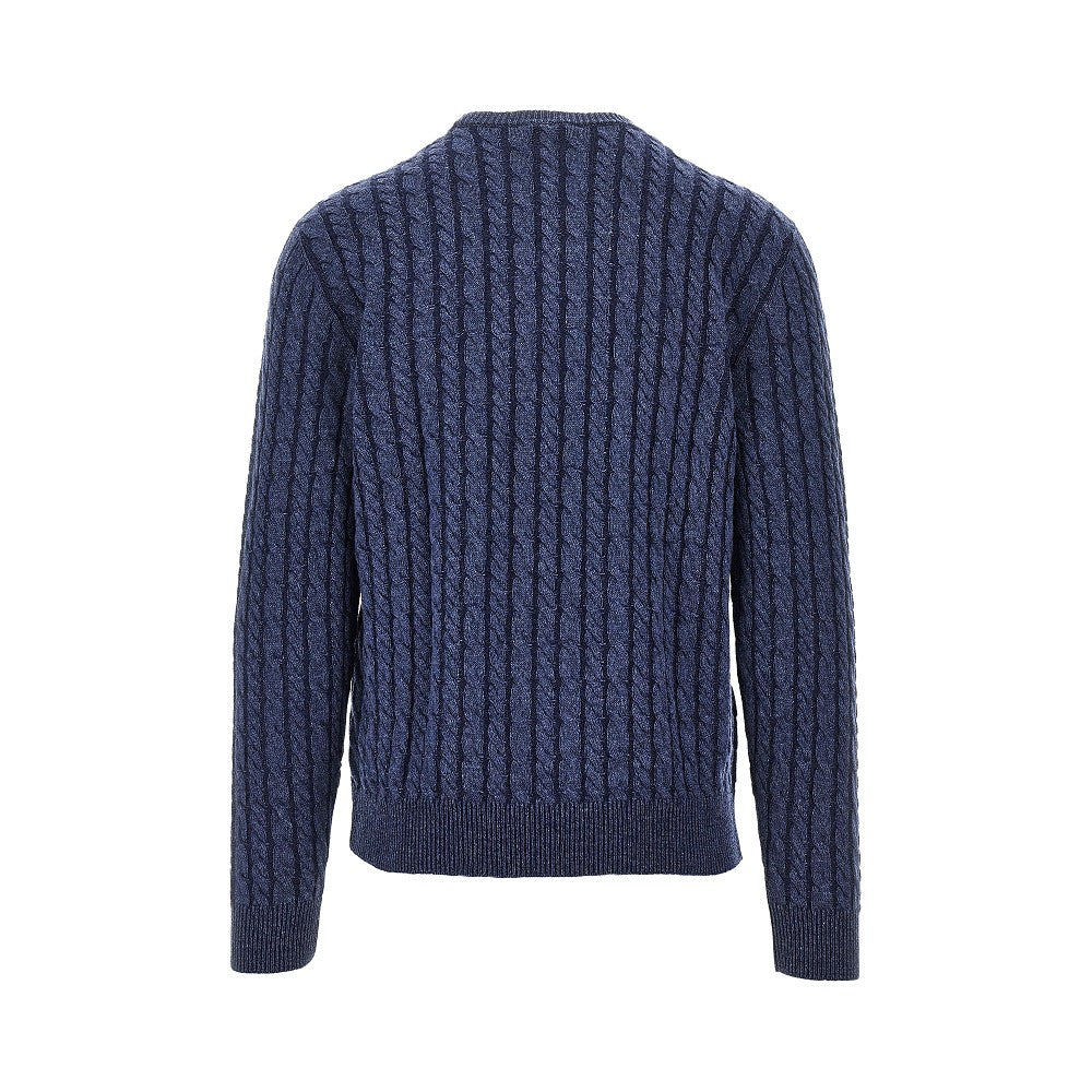 Vanisé cable knit crewneck sweater