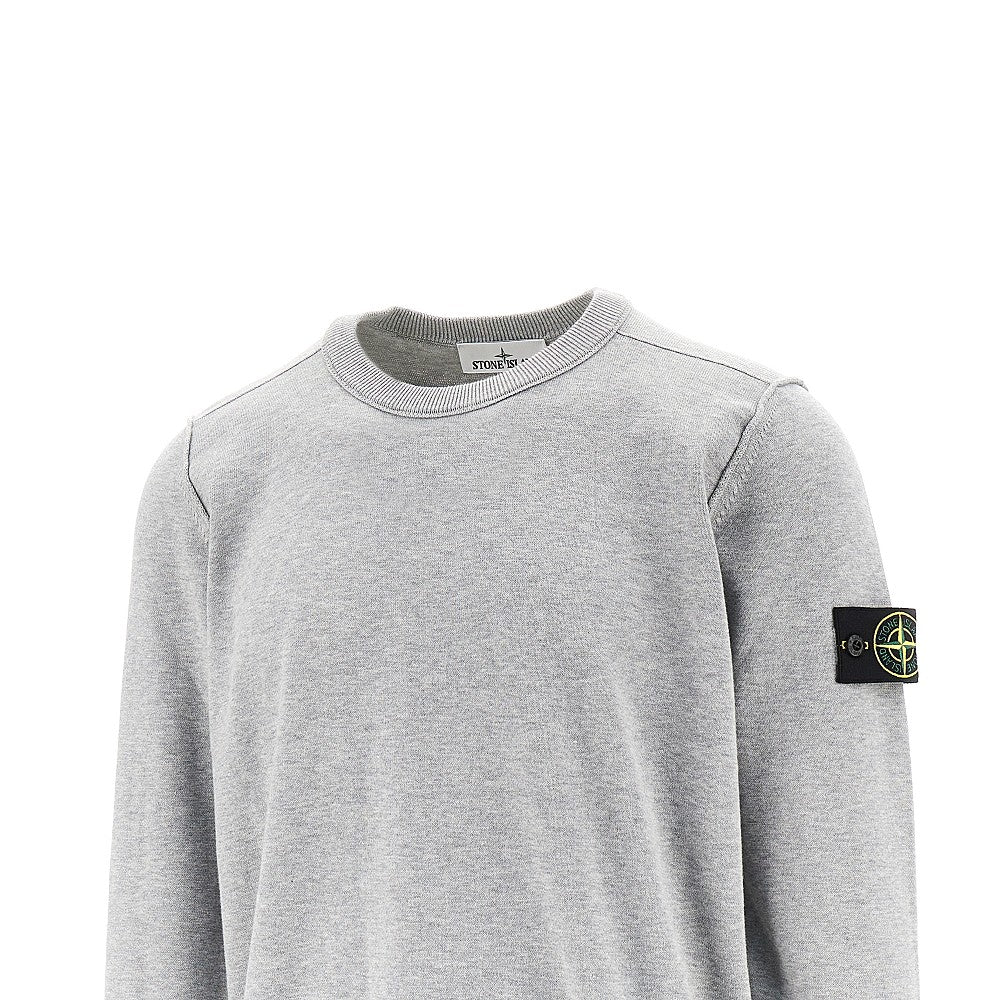 Organic cotton crewneck sweater
