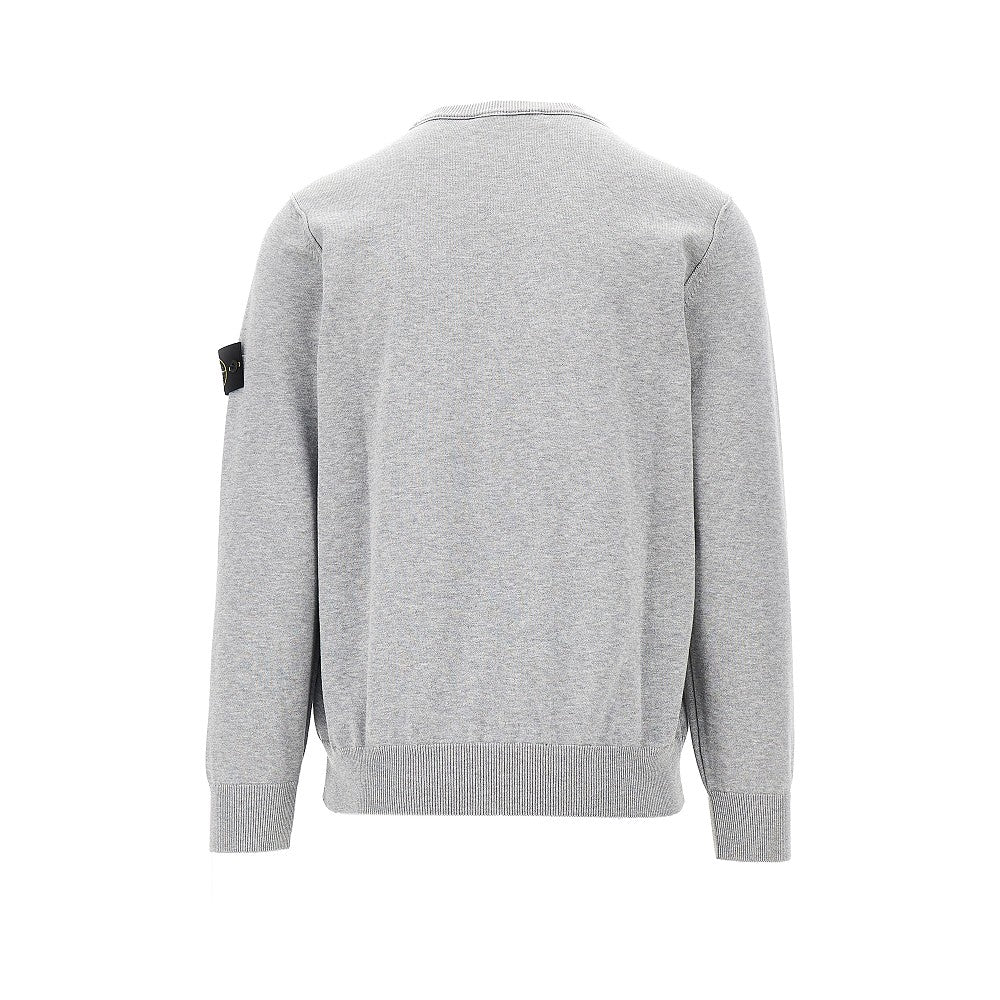 Organic cotton crewneck sweater