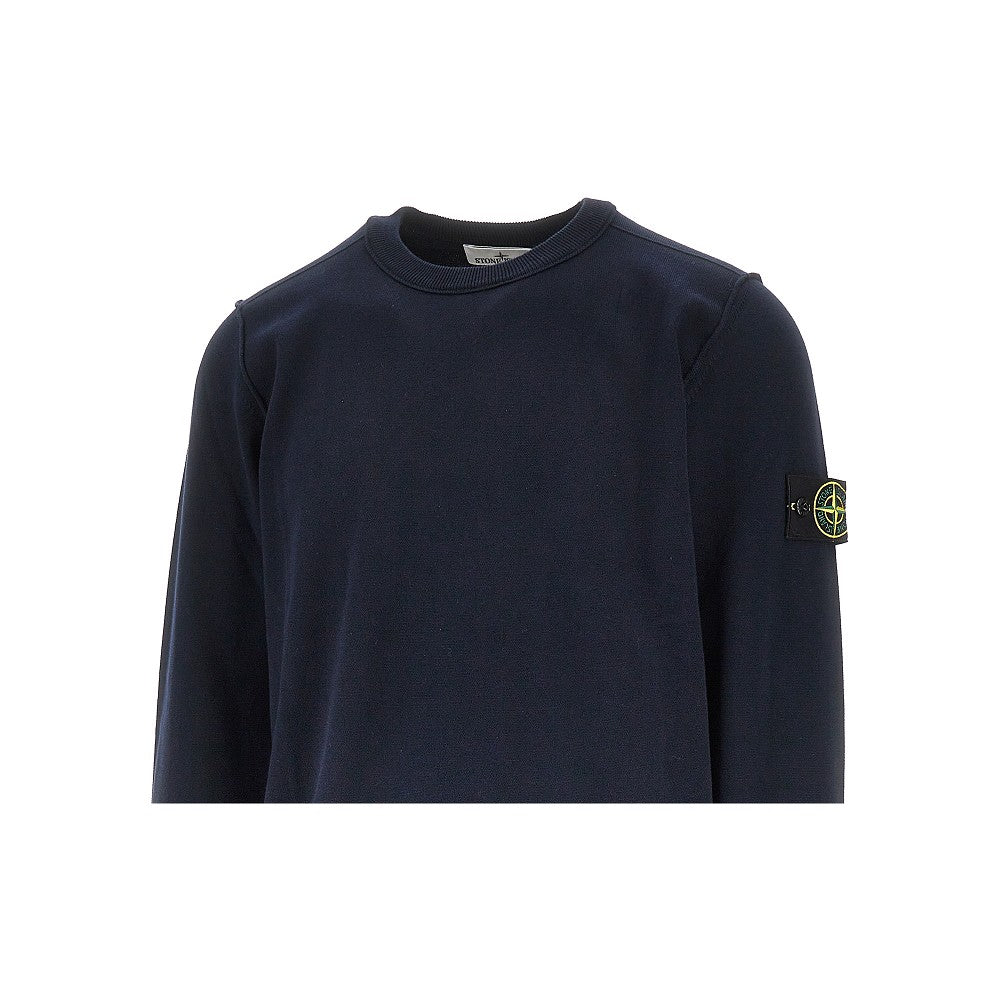Organic cotton crewneck sweater