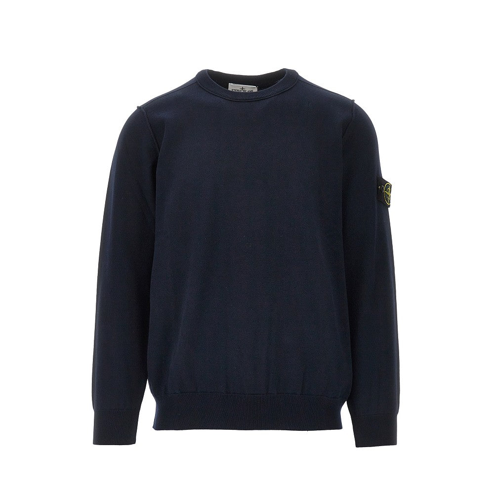 Organic cotton crewneck sweater