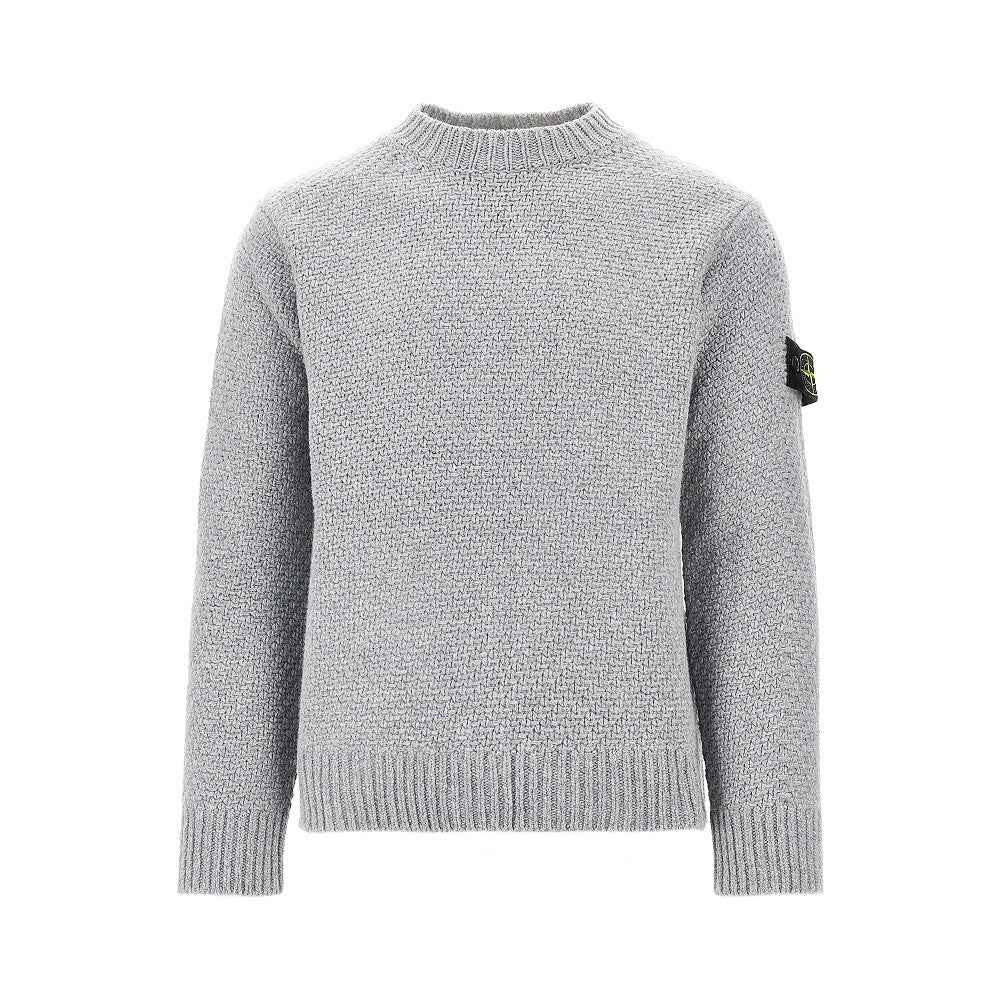 Pullover girocollo in Lambswool