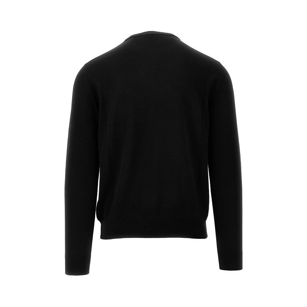 Merino wool crewneck sweater