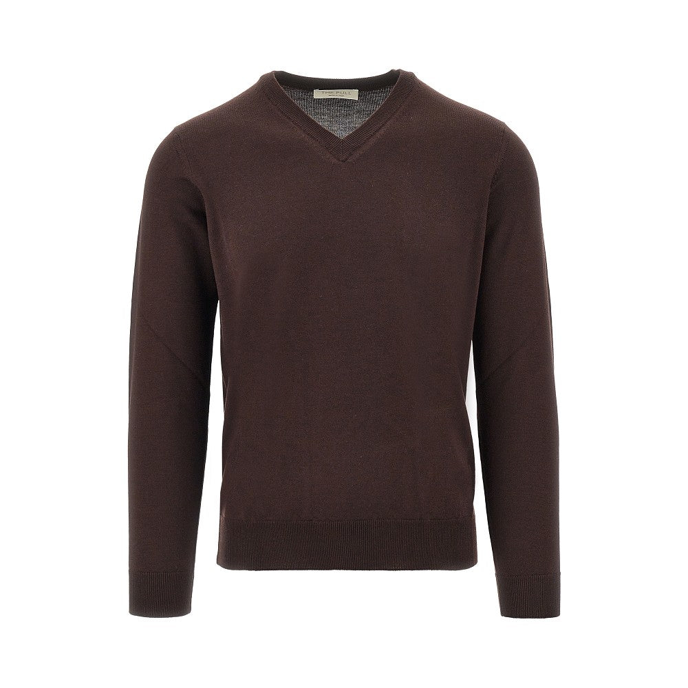 Pullover in maglia di lana merino extrafine