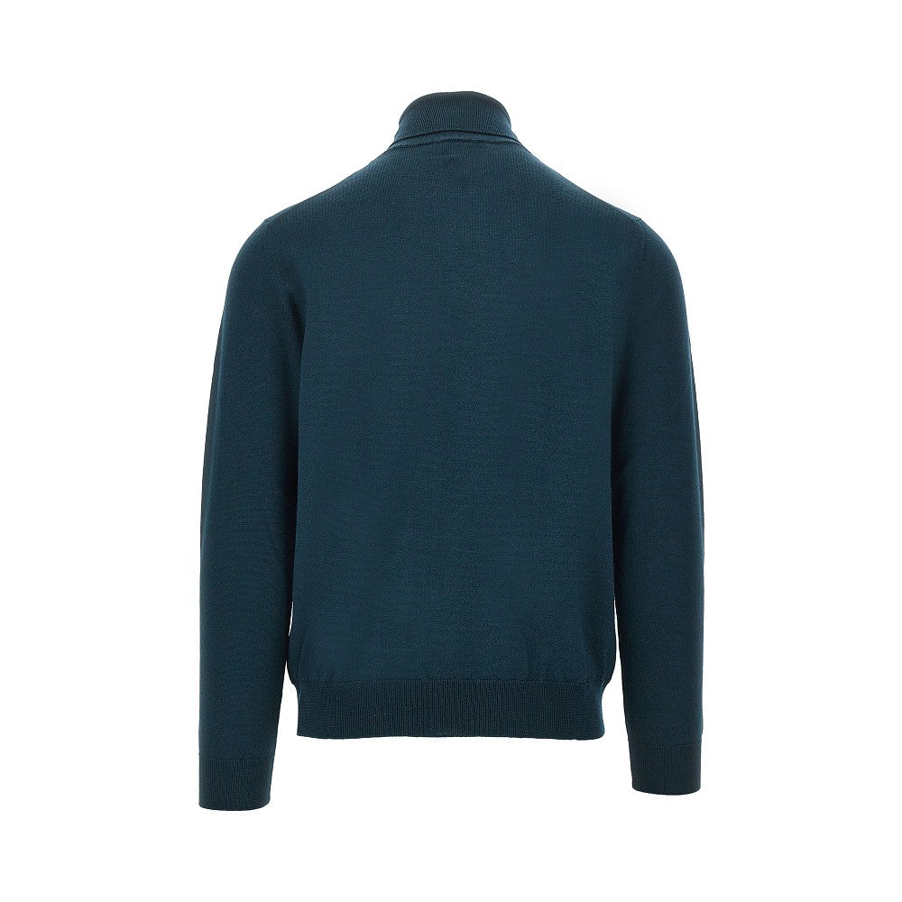 Dolcevita in maglia di lana merino