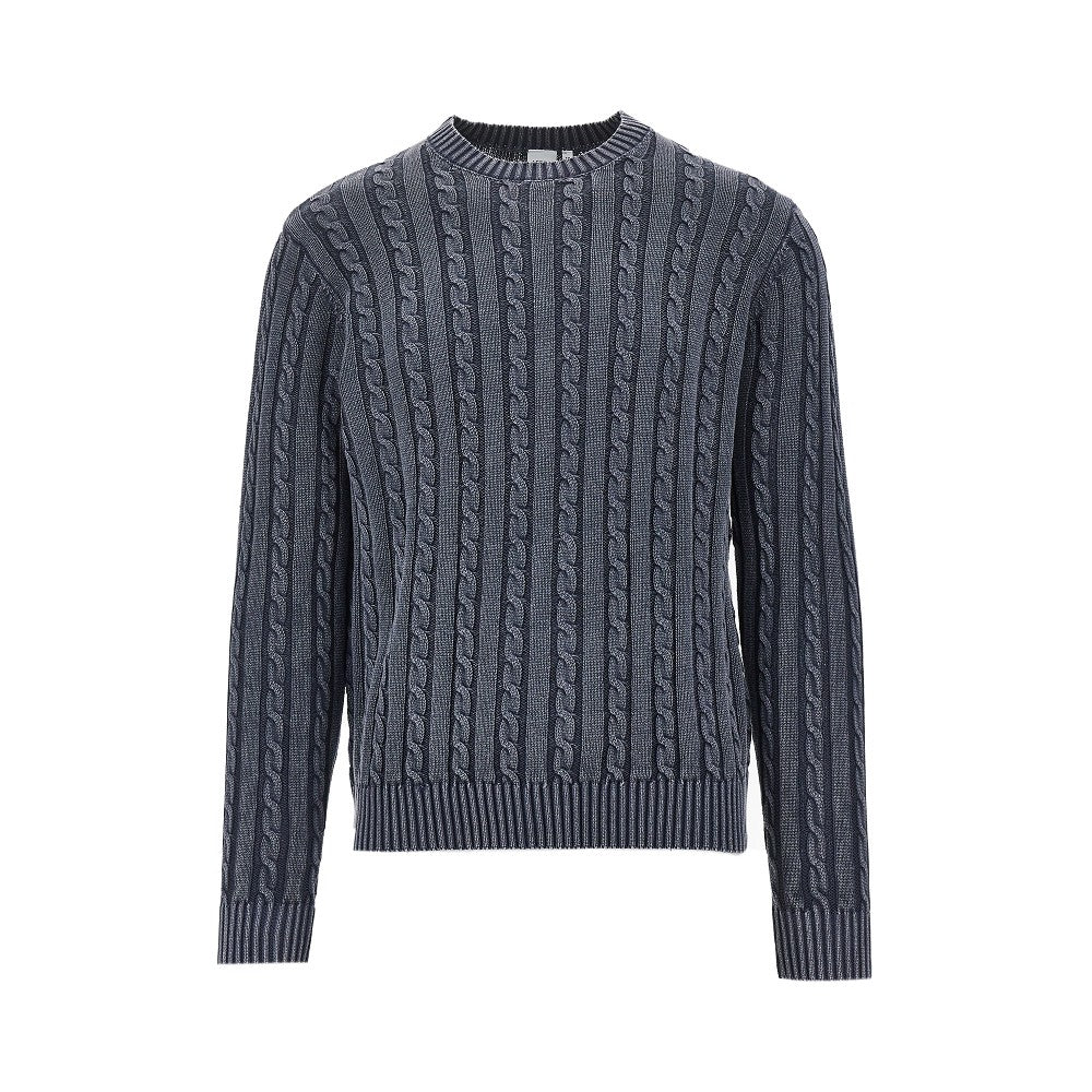 Cotton cable knit sweater