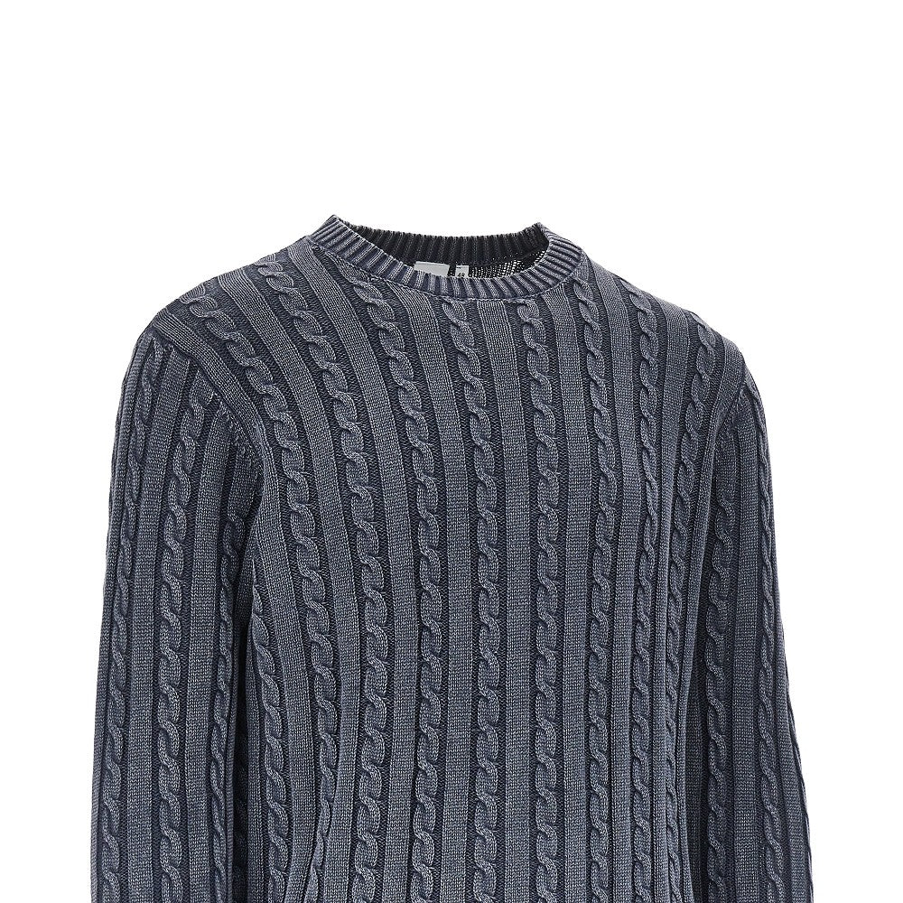 Cotton cable knit sweater