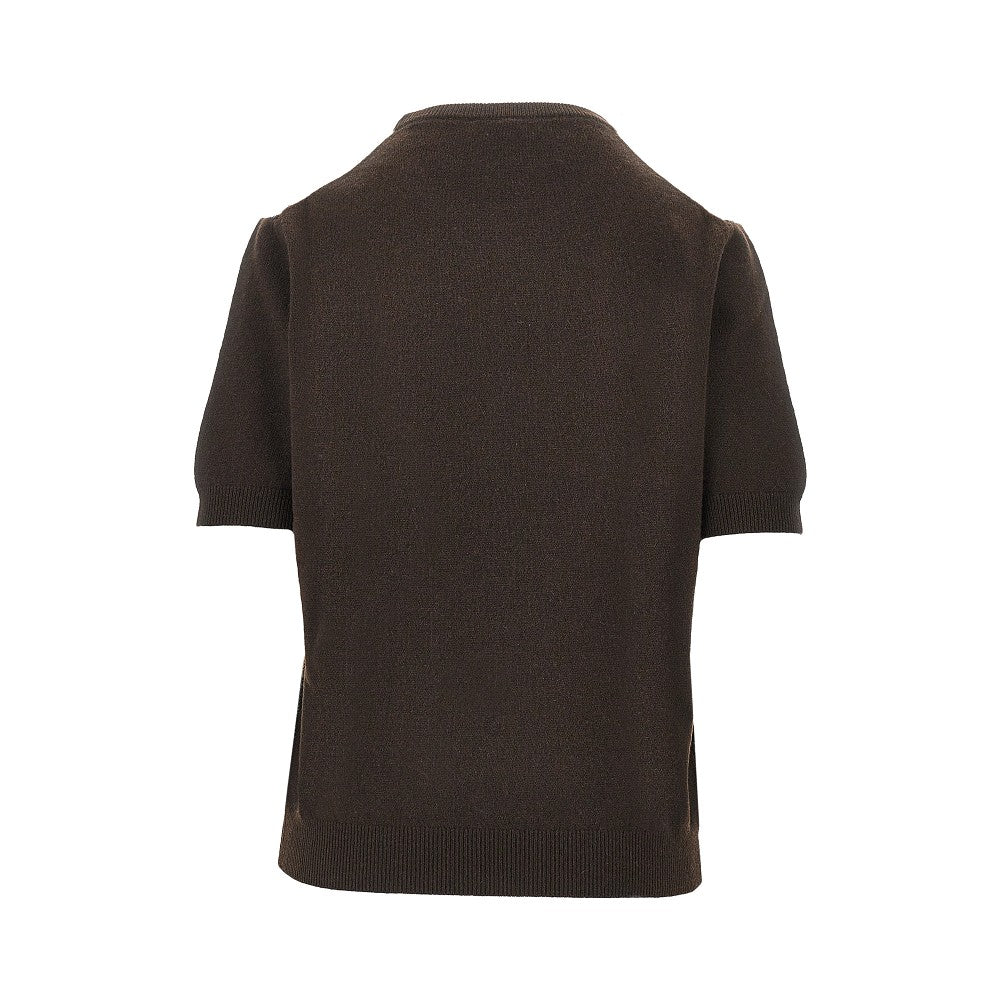 Cashmere lozenge sweater