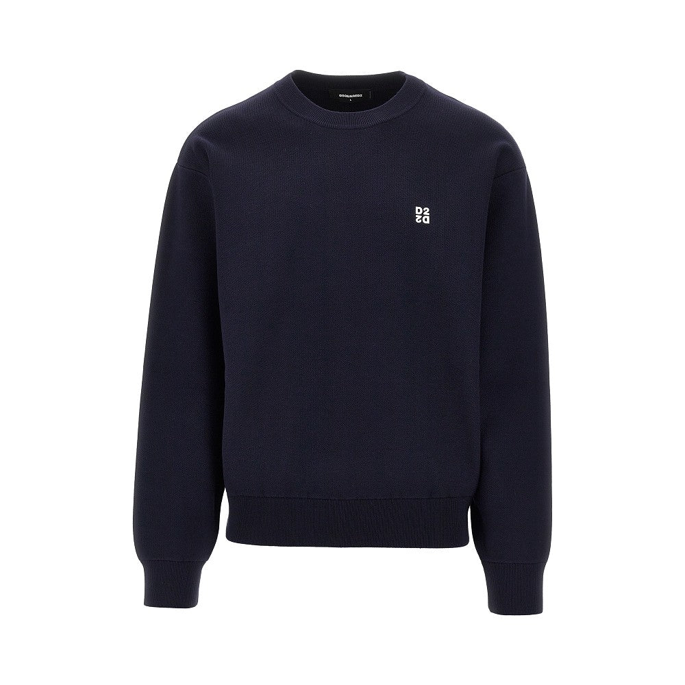 Pullover in maglia con logo
