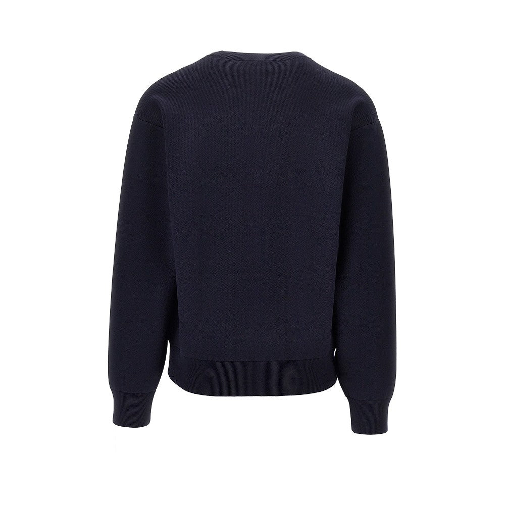 Pullover in maglia con logo