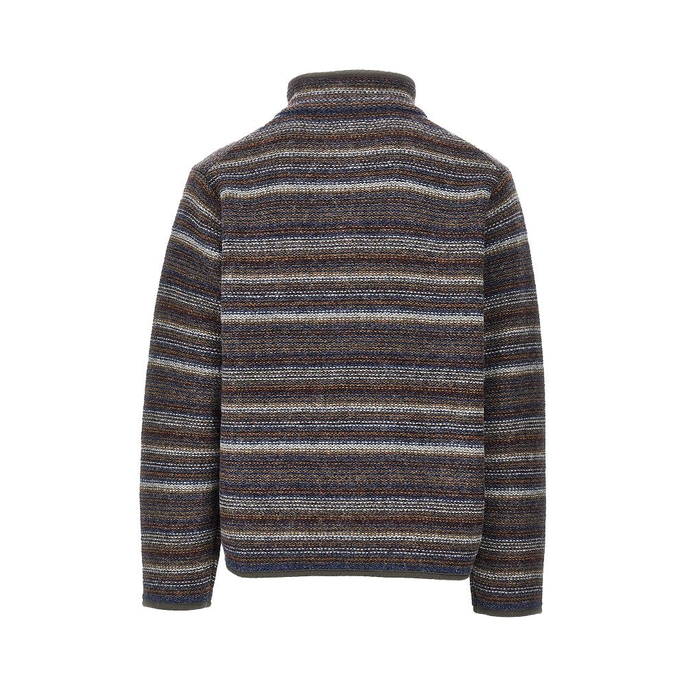 Pullover in lana a righe