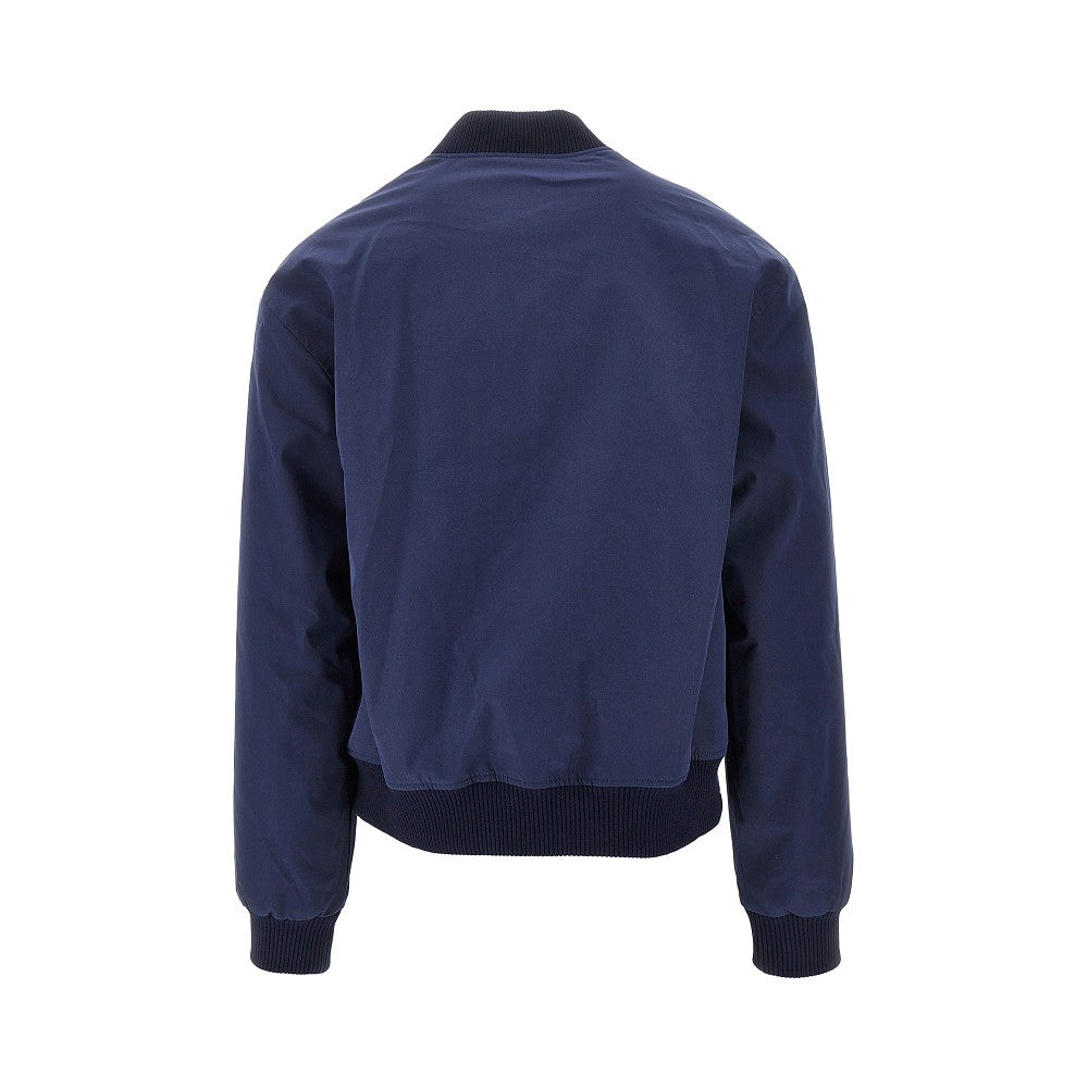 Eye Bomber Jacket con logo ricamato