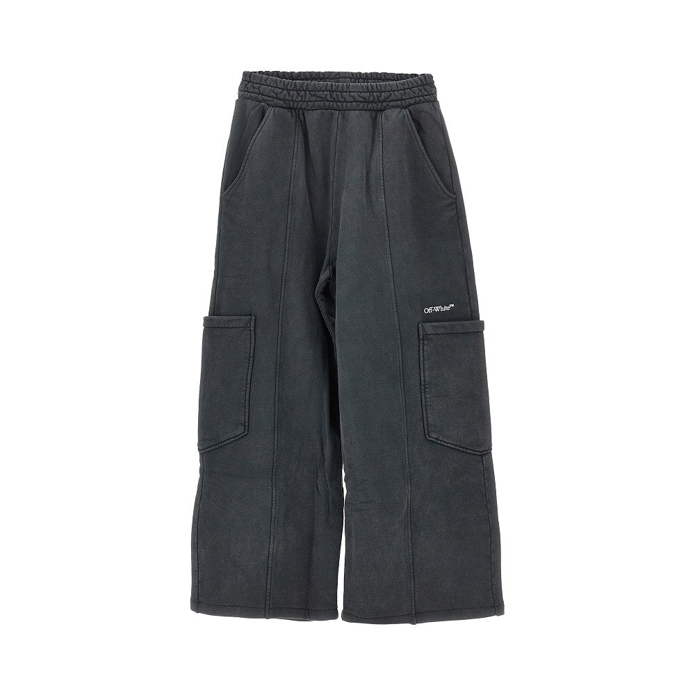 'Arrow Monogram' cargo sweatpants - KIDS