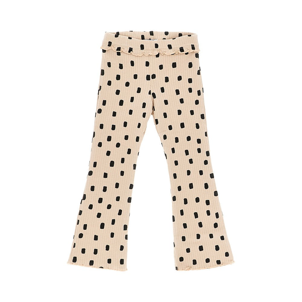 Leggings svasati a costine