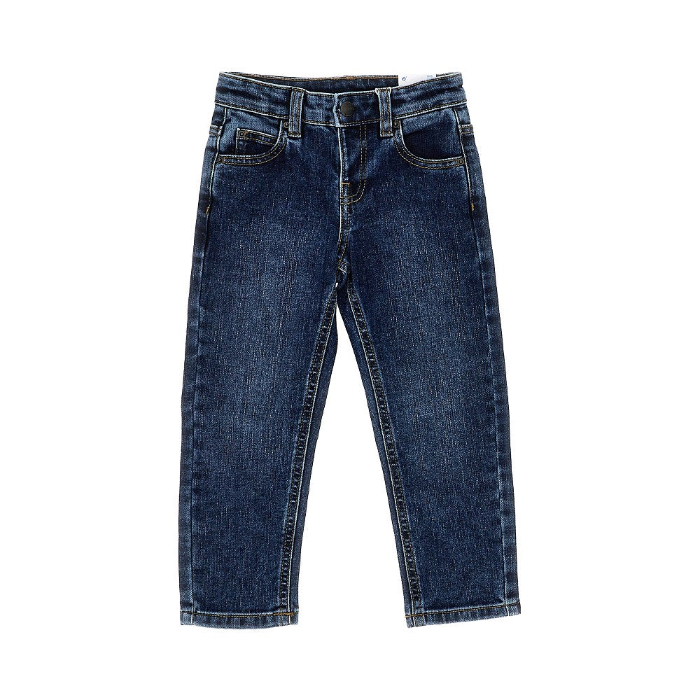 Stretch denim pants
