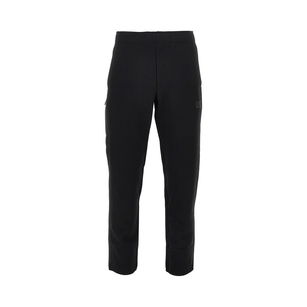 Pantalone in misto cotone con stampa logo