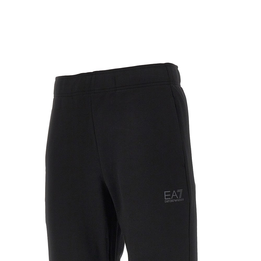 Pantalone in misto cotone con stampa logo