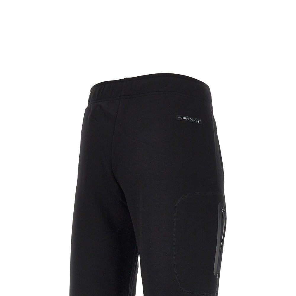 Pantalone in misto cotone con stampa logo