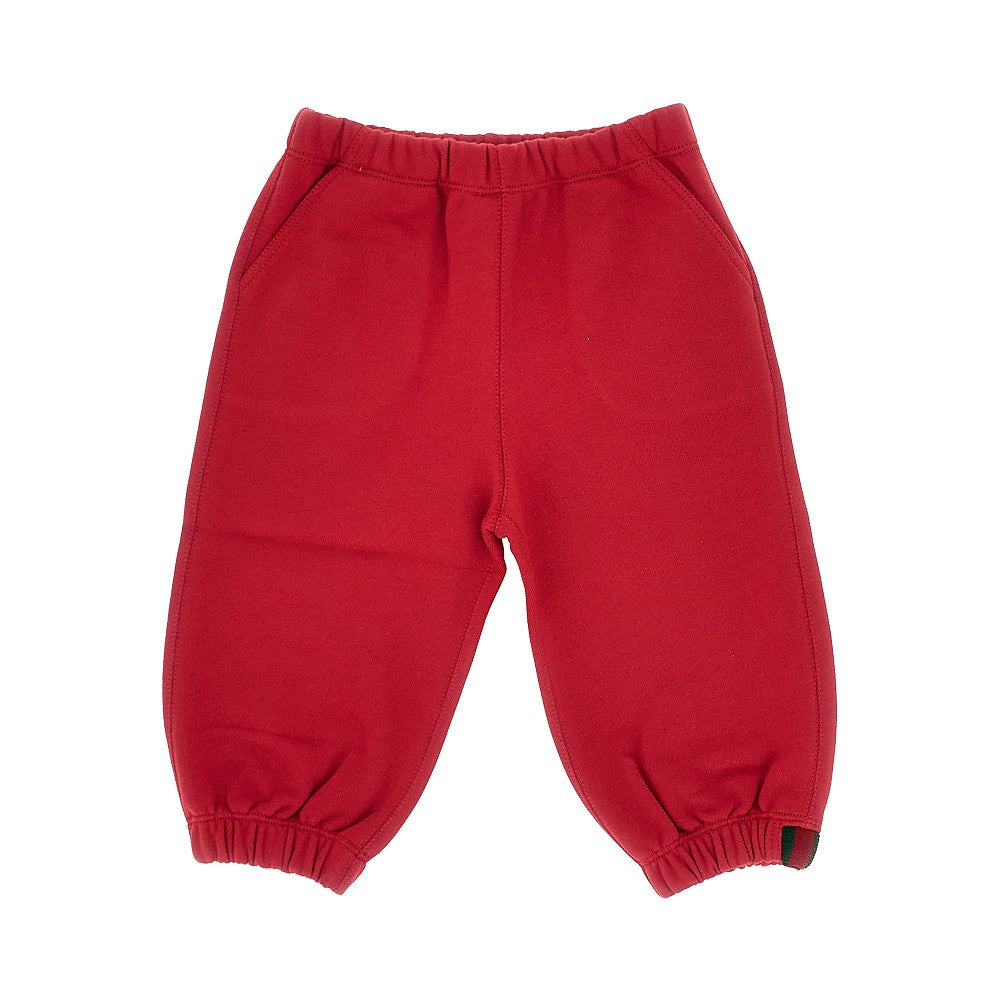 Pantalone jogger con dettaglio Web