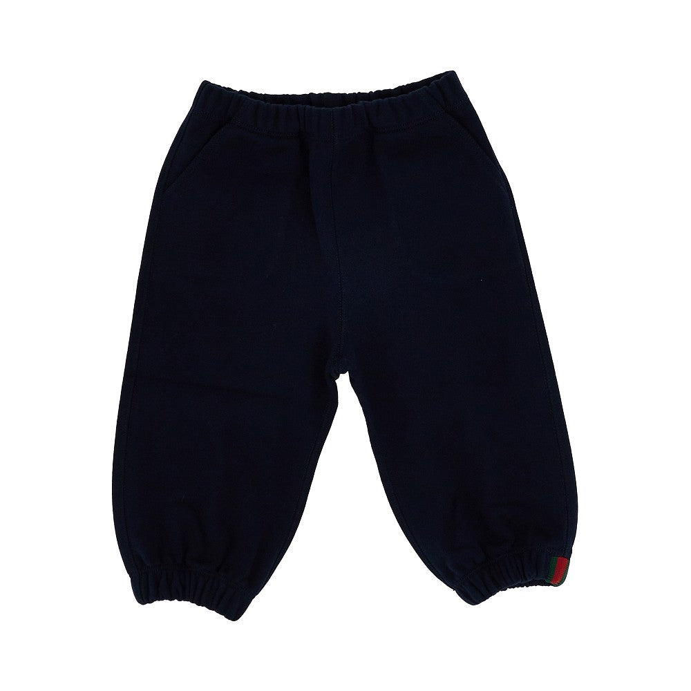 Pantalone jogger con dettaglio Web
