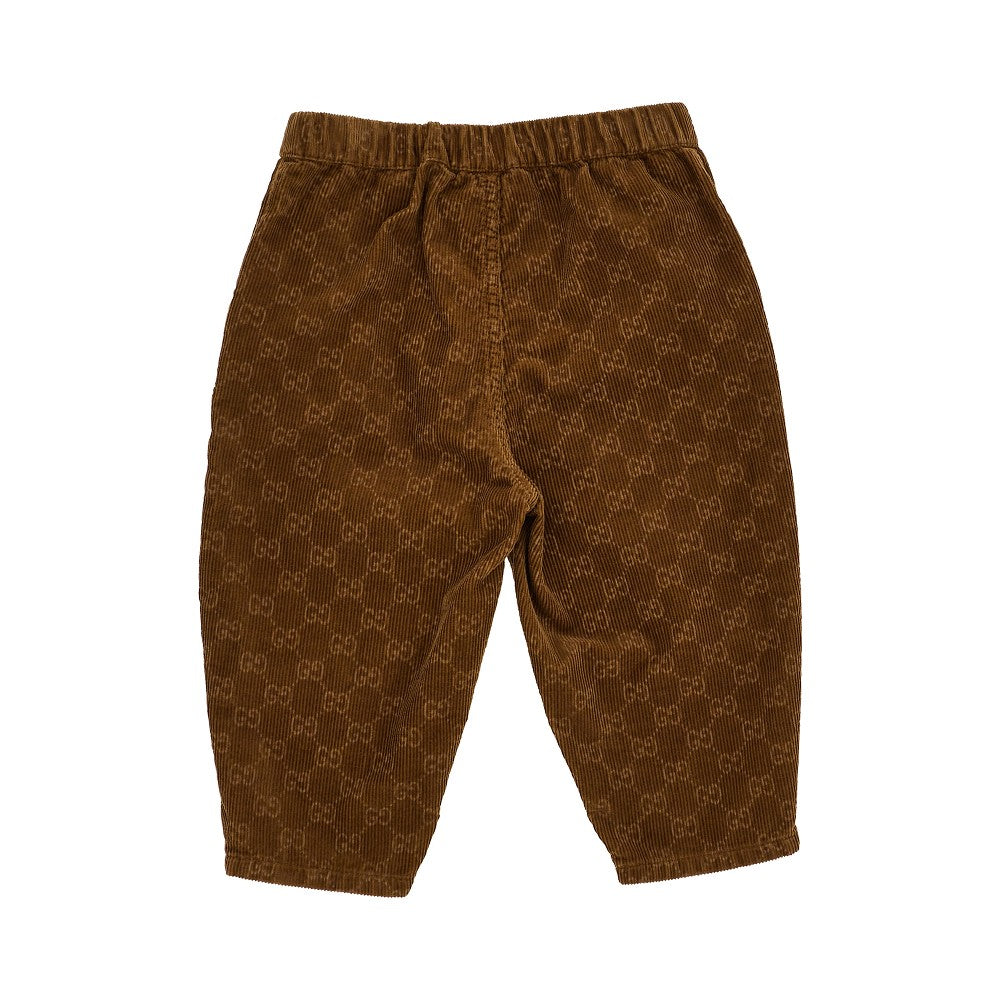 GG corduroy pants