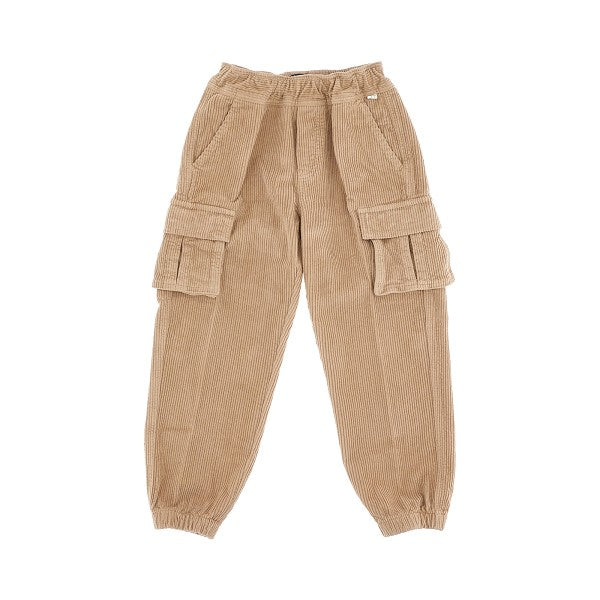 Pantalone cargo in velluto a coste