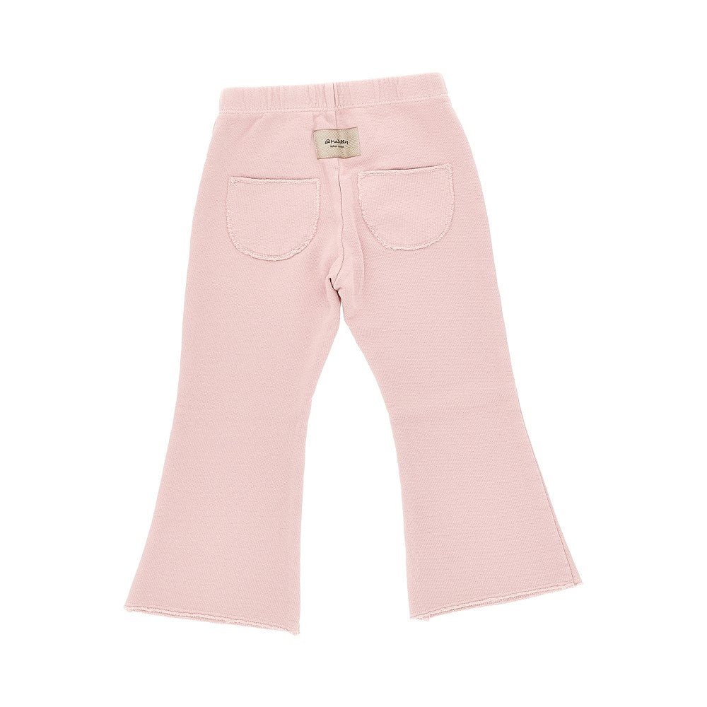 Cotton flared pants