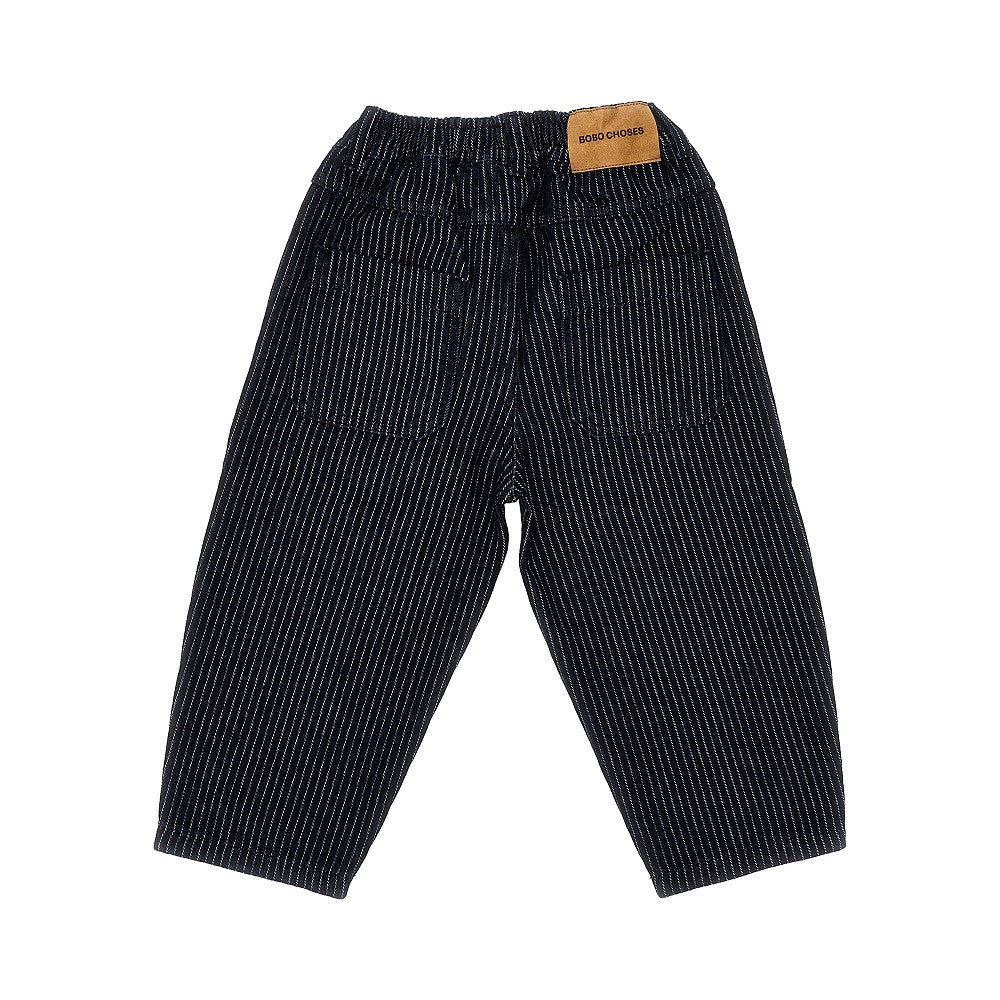 'Tic Tac Toe' denim pants