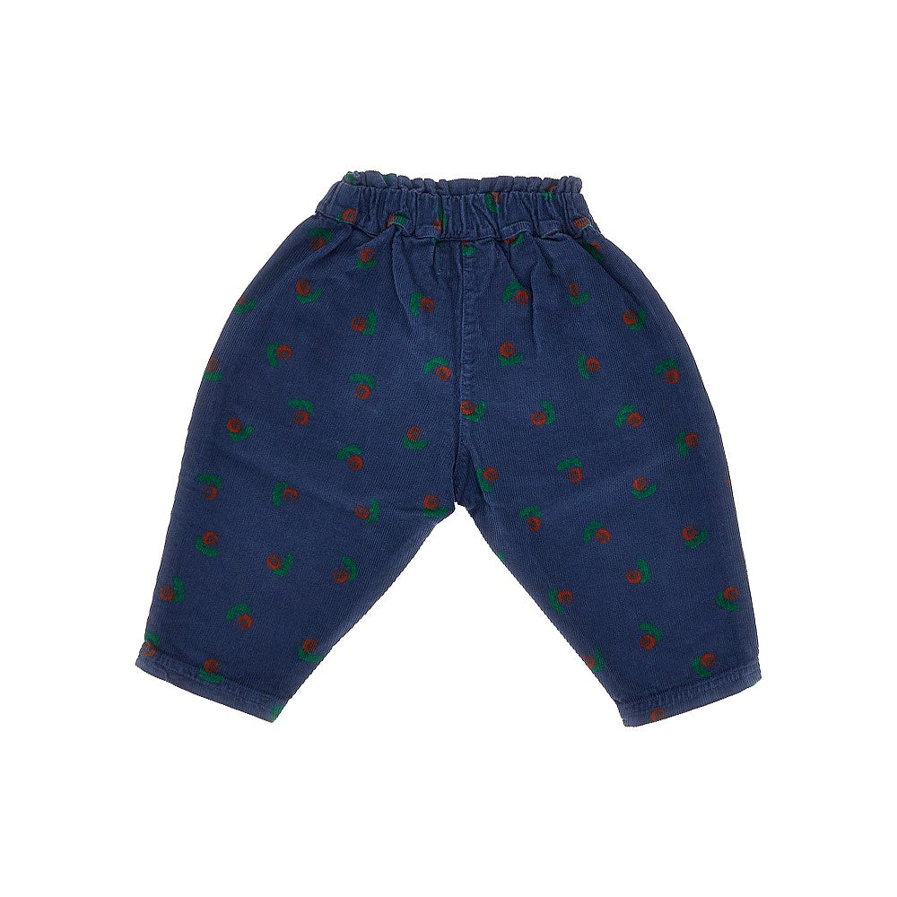 Pantalone in velluto Stamp Bloom