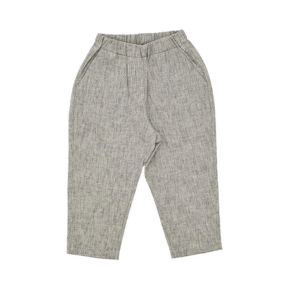 Mélange fabric 'Berlino' pants