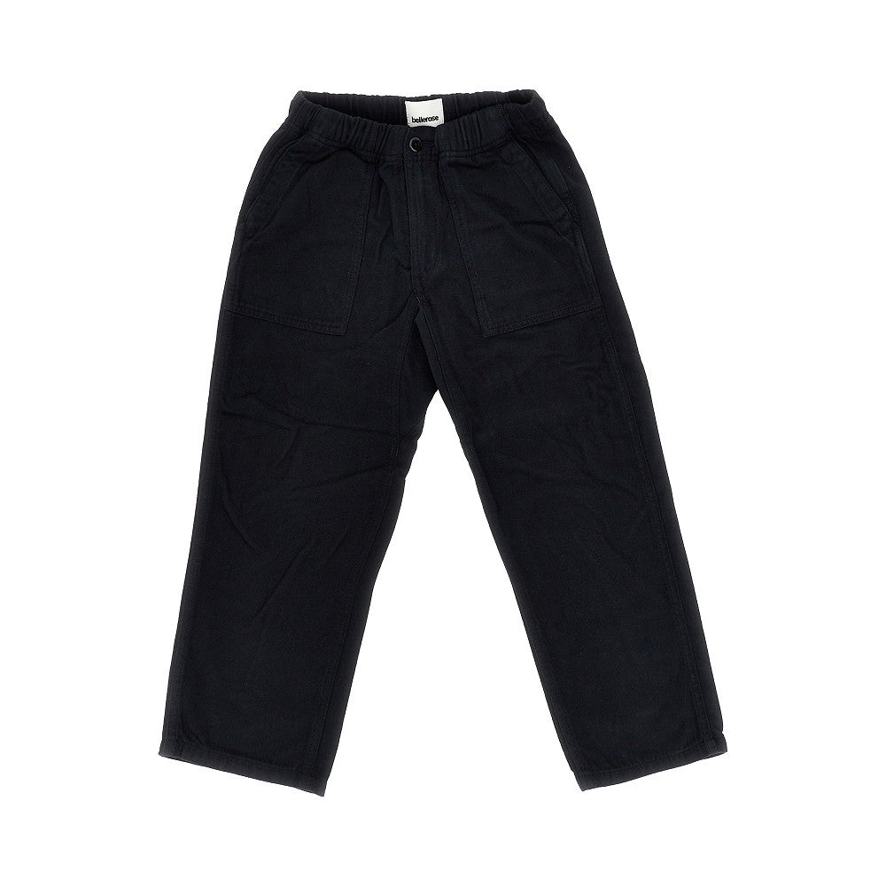 Pantalone wide-leg in misto cotone